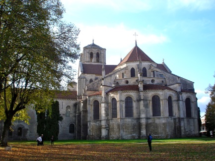 L'auberge de la tuilerie La basilique de Vézelay 